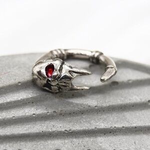 Fierce Skull Mask Ring